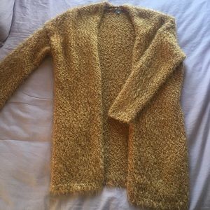 Charlotte Russe mustard cardigan